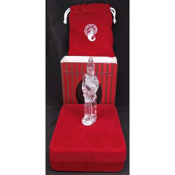 Christmas Ornament With Case Twelve Drummers Drumming Waterford Crystal 2006 - Picture 1 of 11